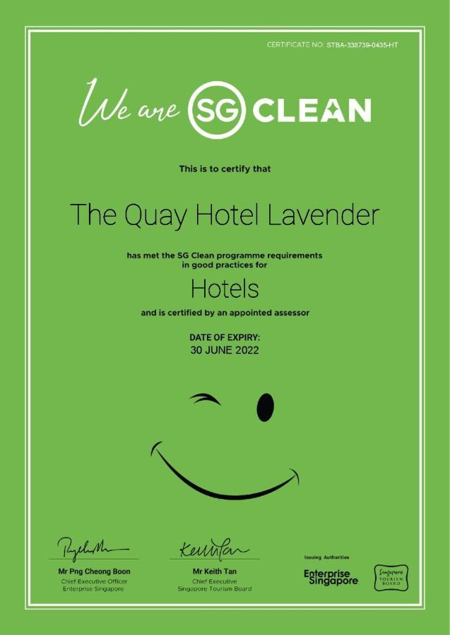 Aqueen Hotel Lavender Сингапур Экстерьер фото